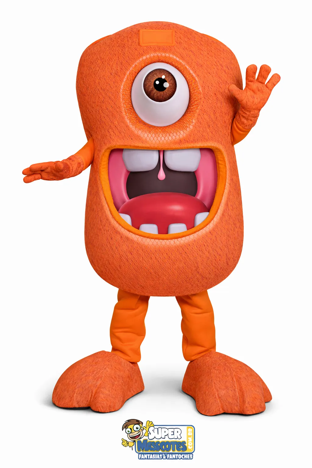 boneco fantasia cabeçao monstro