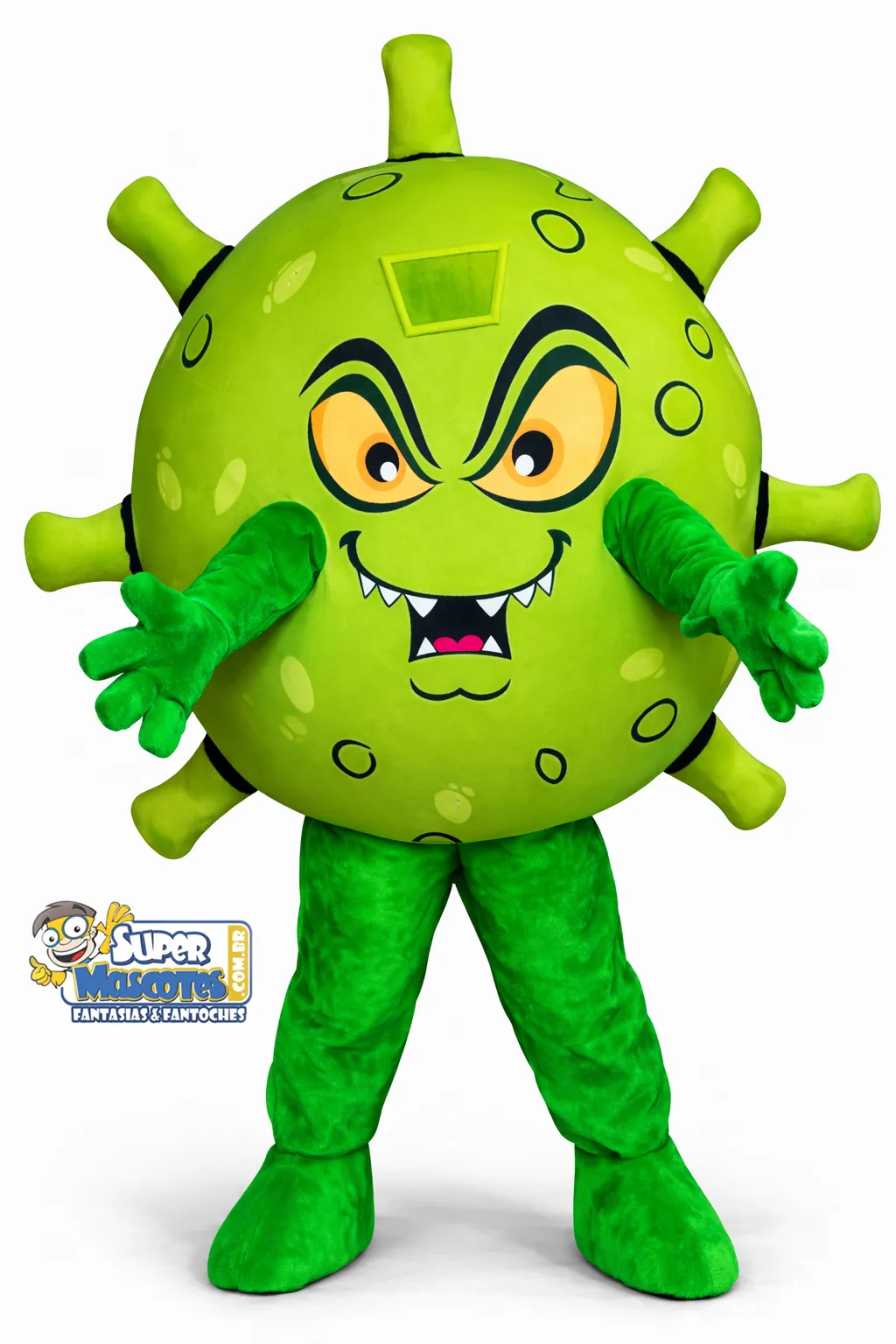 mascote-de-vestir-saude-corona-virus-medicina-farmaceutica-londrina-boneco fantasia pato amarelo